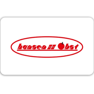 Card Cadou - Hansen Obst - Germany