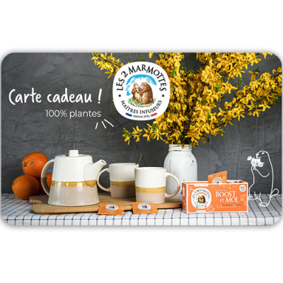 Card Cadou - Les 2 Marmottes - France