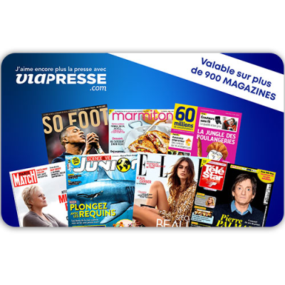 Card Cadou - VIAPRESSE - France