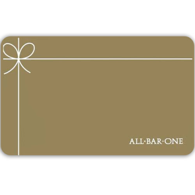 Card Cadou - All Bar One - United Kingdom