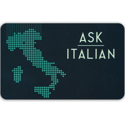 Card Cadou - ASK Italian - United Kingdom