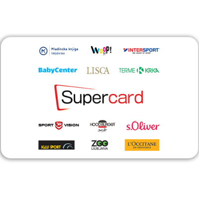 Card Cadou - Supercard - Slovenia