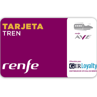 Card Cadou - RENFE - Spain