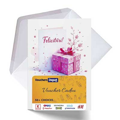 Card Cadou - VouchersDepotPhisycal - Romania