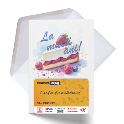 Card Cadou - VouchersDepotPhisycal - Romania