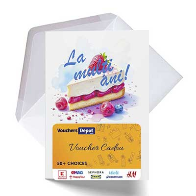Card Cadou - VouchersDepotPhisycal - Romania