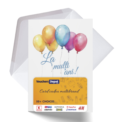 Card Cadou - VouchersDepotPhisycal - Romania