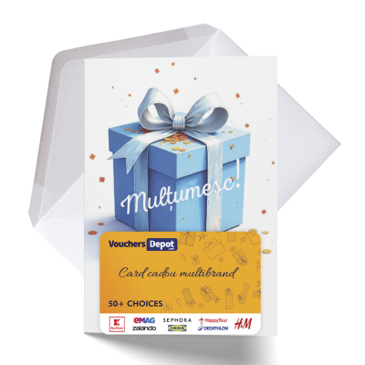 Card Cadou - VouchersDepotPhisycal - Romania