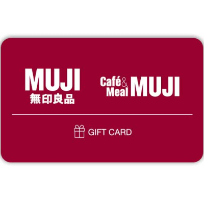 Card Cadou - Muji Singapore - Singapore