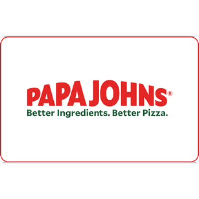 Card Cadou - Papa John's - United States