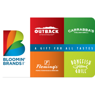 Card Cadou - Bloomin' Brands - United States