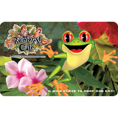 Card Cadou - Rainforest Cafe - United States