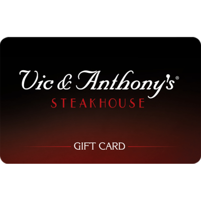 Card Cadou - Vic & Anthony's - United States