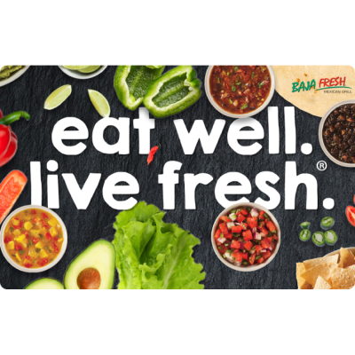 Card Cadou - Baja Fresh - United States
