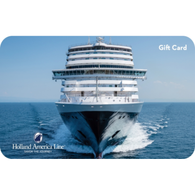 Card Cadou - Holland America Line - United States