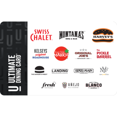 Card Cadou - Ultimate Dining Card - Canada